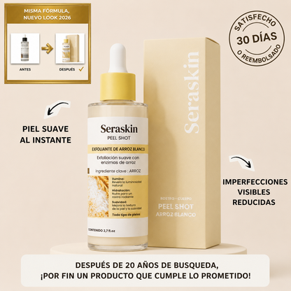 Peel Shot Coreano - Elimina las Impurezas y Sublima tu Piel