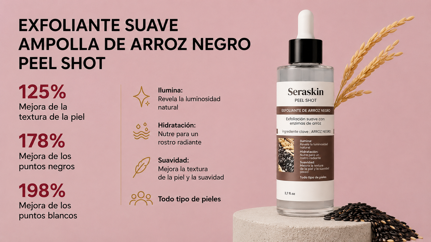 Peel Shot Coreano - Elimina las Impurezas y Sublima tu Piel