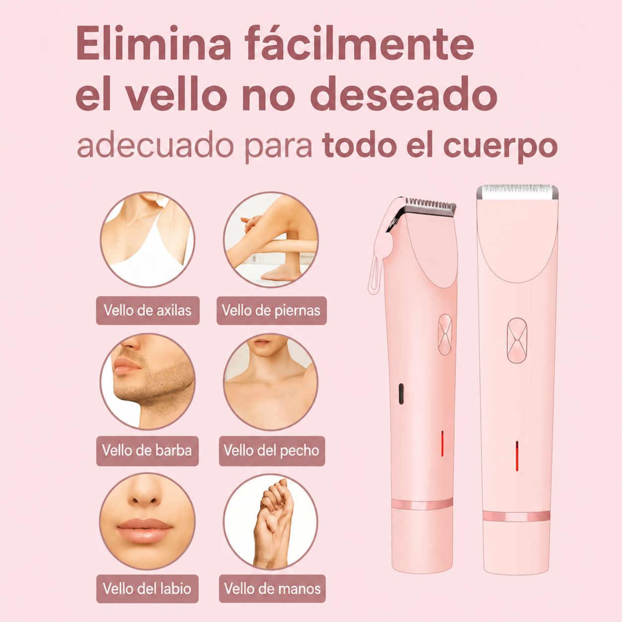 Seraskin™ – Depiladora 2 en 1 para Bikini y Cuerpo