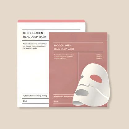 Mascarilla de Colágeno 4 piezas - Hidrata y Cuida la piel
